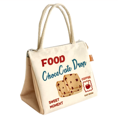 Mega 美式可愛印花加厚鋁箔保溫袋, 24 x 15 x 20cm, 餅乾, 1個