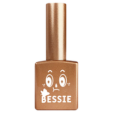 BESSIE 蝴蝶翩翩系列 美甲凝膠 牢固黏性, GL24 賽姬黃, 11ml, 1瓶