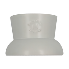 Necoichi 貓壹 快樂食光高腳食碗, 陶瓷, 日本製造, 白練, 1個