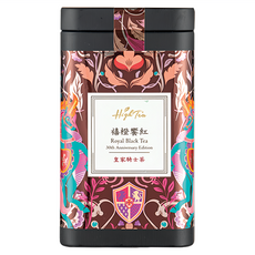High Tea 伂橙 禧橙饗紅 皇家騎士茶 120g 鐵罐裝 - 獨特風味紅茶 享受皇家品茗體驗, 1入, 1罐