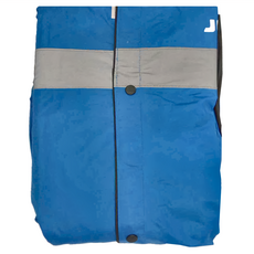 JUMP 將門 雅緻反光套裝風雨衣, 防水雨褲, 男女適穿, 2XL(170~175cm), 藍色