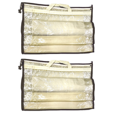 透明包包防塵收納袋，帶手柄, XXL, 2個, 1個