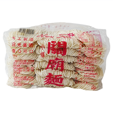 New Sun 新日光 關廟麵 小條 手工製造 日光直曬 香Q可口, 1.5kg, 1包