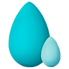 Beautyblender 原創美妝蛋 水漾精靈雙件組, 海藍色 + 水藍色, 1組