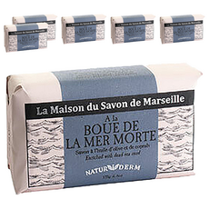 PURESENCE 樸香氛 法國馬賽皂之家 死海泥香氛精油面膜皂, 125g 清潔保養兩用, 6顆