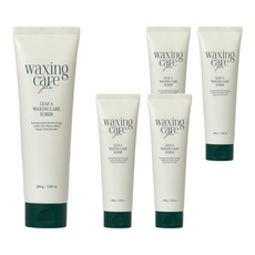 plu Leaf A 除毛後護理身體磨砂膏，去角質，保濕，加州核桃殼，葡萄籽粉 200g, 5條