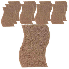 3M Scotch-Brite 百利 天然木漿棉菜瓜布 再生纖維 細緻餐具專用 115 x 70 x 18mm, 2片, 5盒