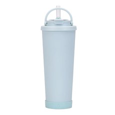 不鏽鋼保溫珍奶杯 陶瓷內膽 附吸管 薄荷綠 830ml, 1入, 830