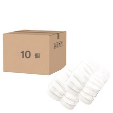 小麥購物 洗臉手腕帶 E067 10個, 珍珠白, 1組