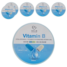 MY SCHEMING 我的心機 玻尿酸+維他命B鎖水保濕凝膠 HYALURONAN + VITAMIN B HYDRATING HYDRO GEL, 6罐, 1罐