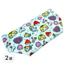 TSUM TSUM 迷你化妝包 Set 2個 - 圓點愛麗絲, 20 x 9.5 x 8cm