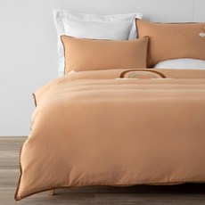 HOLA 和樂家居 艾禮思 防蟎抗菌200織雙層紗純棉素色 兒童床包