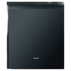 Panasonic 洗碗機門板 15人用, 晶鑽黑, NP-FKAKGJKTW, 全嵌式