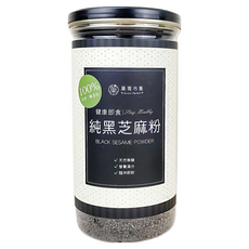 GreenMarket 菓青市集 純黑芝麻粉, 300g, 1罐