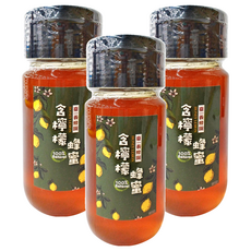 臺一 含檸檬蜂蜜 台灣產 100%純蜂蜜, 700g, 3瓶