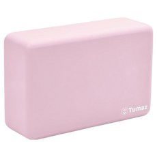 Tumaz 月熊 EVA圓角瑜珈磚 50D高密度, 櫻花粉, 1個