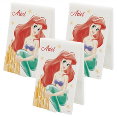 收納王妃 迪士尼公主系列折鏡 小(10 x 6.5 x 0.5cm), 城堡愛麗兒, 3個