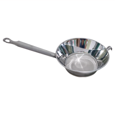 弁慶 強力過濾網 18.2 x 5.8cm, 不鏽鋼材質, 細密網孔, 廚房過濾必備, 1個