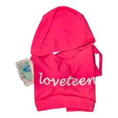 Summer love 夏之戀 大女短版上衣 loveeteen 彈性纖維 20% 尼龍 80% SIZE: L, 19