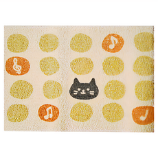 環保系列防滑室內地墊 - 律動音符 日本產, 1個, 180 x 45cm