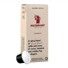 HAUSBRANDT 極品膠囊咖啡 INTENSO, 5g, 10入, 1盒