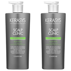 KERASYS 胺基酸去屑潤髮乳 舒敏止癢, 600ml, 2瓶