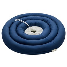 arrr Ufo 寵物防舔圈，柔軟舒適, L(5~8kg適用), 海軍藍, 1個