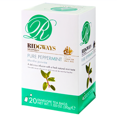 RIDGWAYS 里奇威 清新薄荷茶 沁心涼爽元氣茶品, 1.5g, 20包, 1盒