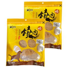 义星辰 燒肉燒 雞肉圈米花 嚴選食材 全犬種適用, 160g, 2包