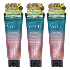 YOLU 平靜夜間修護髮膜 145g 晚香玉與麝香, 3條