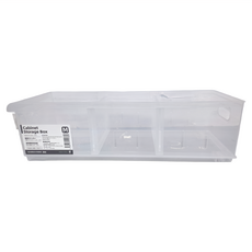 SHIMOYAMA Pp櫥櫃收納盒 BS2666 45 x 16.8 x 12.7cm 中號, 透明, 1個