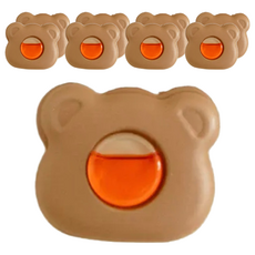 沐慕家居 小熊液體香薰 Set 咖啡色 塑膠+精油, 3個, 7.5g, 9個