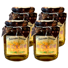 晨亦 桂花茉莉釀，純酵素釀造，不含防腐劑, 380g, 4罐