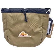 KELTY KINCHAKU 肩背小袋 復古咖