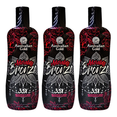 Australian Gold 金色澳洲 Adorably Black 室內黝黑35X助曬乳液, 250ml, 3瓶