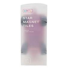 MNTL 駕駛員 T09, 磁力片玩具, 紫粉紅色, 1組