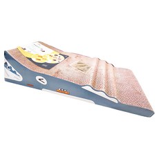 MDOBI 摩多比 抓板 瓦楞紙, 大鱷魚 藍色, 1個