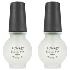 KONAD 香氛指緣油 茉莉 小瓶裝 方便攜帶 快速乾燥 清新淡雅, 11ml, 2瓶