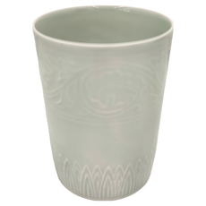 佐和陶瓷 京青瓷手握杯，耐熱材質，適用溫度：-30°C~100°C，日本製造, 1個