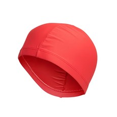 MADWAVE 萊卡泳帽 LYCRA 80%尼龍/20%萊卡 單一尺寸 中國製, 紅色, 1個