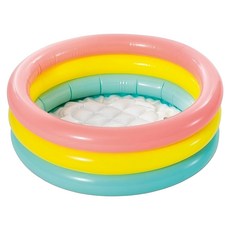 INTEX 防護型彩虹兒童戲水池, 多色環, 1個
