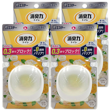 ST 雞仔牌 消臭力 強效持久型浴廁除臭劑, 絲絨花束/黃, 台灣製造, 6ml, 4個