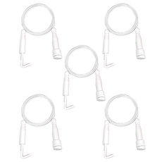 JC자재백화점 천정 레일 와이어 액자 걸이 액자 고리, 화이트, 5세트