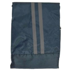 COMET 乾濕分離運動束口背包 帶獨立鞋倉 056, 藏青色, 1個