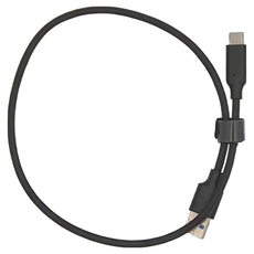 UNI STAR USB3.1 Gen2 A-C 60W快充傳輸線, 0.5m, 黑色, 1條