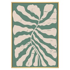 BOLUO GALLERY 菠蘿選畫所 枝椏 綠, 42 x 59.4cm, 木色