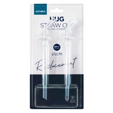 MOTHER-K Hug 防逆流直飲吸管 特殊設計氣孔防逆流 V型空氣閥門防漏 可拆解易清潔, 1組, 單一顏色