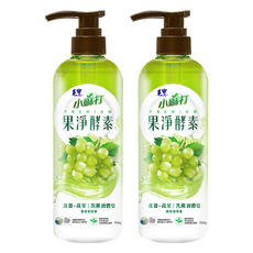 毛寶 酵素蔬果洗滌液體皂 麝香葡萄, 700g, 2瓶