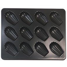 12格瑪德蓮烘培模具 鋼板材質 韓國產, 1個