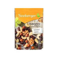 德國 Seeberger 經典綜合葡萄堅果, 原生堅果 無烘烤 無調味, 充氮包裝, 150g, 1包